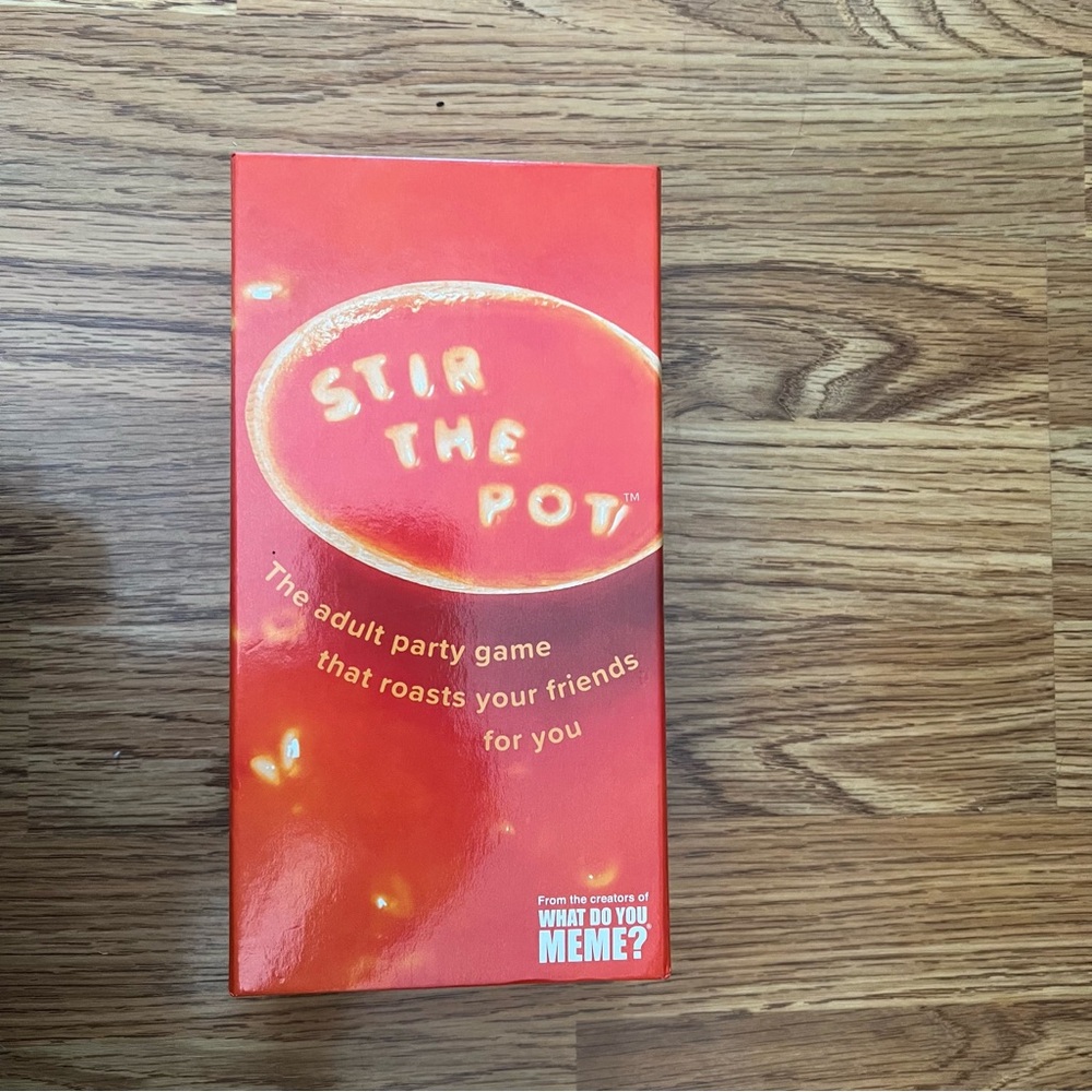 Unisex adult game Stir The Pot Party Game Date Night/Double Date